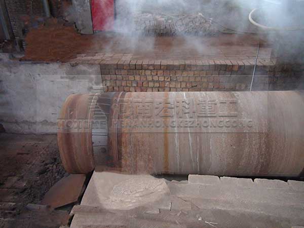 澠池頁巖陶粒砂回轉窯生產(chǎn)線生產(chǎn)現(xiàn)場
