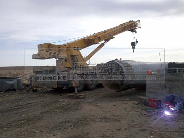 陶粒砂回轉(zhuǎn)窯操作中如何處理前圈？